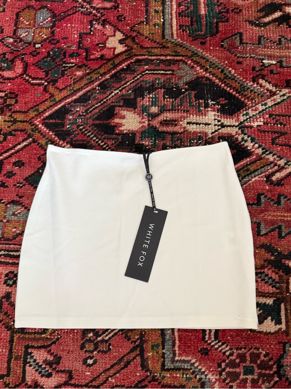 NWT White Fox Boutique White Mini Skirt